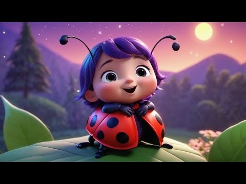Sleepy Ladybug Forgot to Fly | Nursery Rhyme for Kids | Baby Songs | Kids Music