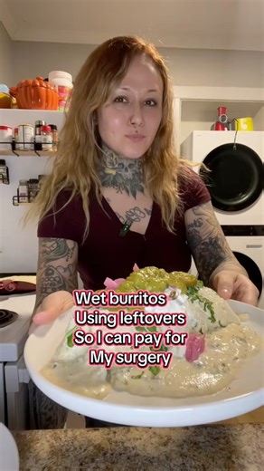 Making a midwestern take on a burrito along with using leftovers today I’ll show you how we get wet in my kitchen by making wet burritos. 🌯 #burritos #texmexfood #cooking #leftovers #nofoodwaste #dinnerideas #easyrecipe #easymeals | The Food Pantry Girl