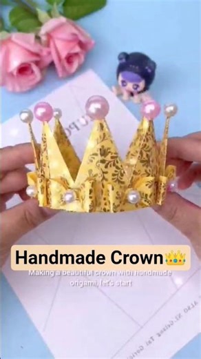 Handmade Crown #Diy#craft#creativity#handmade#Diy#