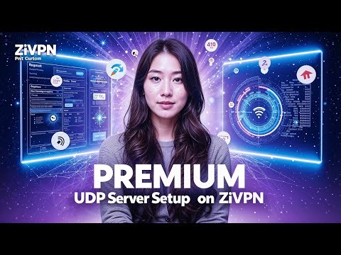 Premium UDP Server Setup on ZiVPN App | Fast and Secure Internet Connection Tutorial
