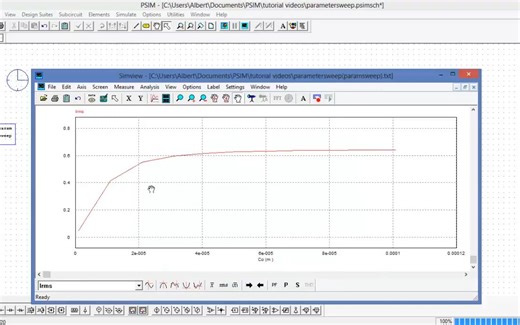 How to Perform a Parameter Sweep in PSIM