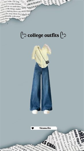 Trendy College Looks You Need 😍💗#ytshorts #outfitideas