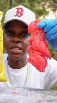 The best combination! Pickled pig feet and lays. #pigfeet #pickledpigfeet