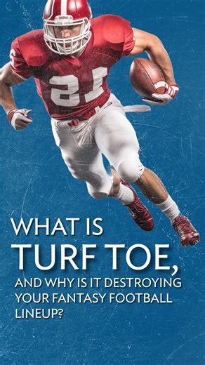 Raise your hand if the phrase "turf toe" has personally wrecked your fantasy football lineup this season. It's already claimed two quarterbacks. So what is turf toe? Learn more about the symptoms, causes and treatment in our latest blog. Link in the comments. #TurfToe #ChampionSportsMedicine | Champion Sports Medicine