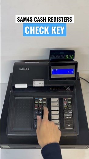 Using the CHECK Key | SAM4s ER-900 Series Cash Register Tutorials