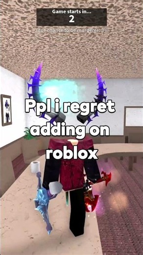 i regret adding them #roblox