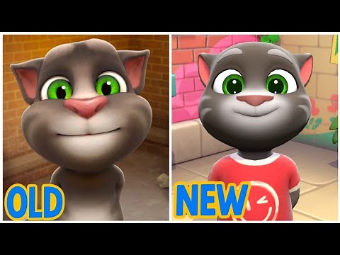 Talking Tom 2010 vs Talking Tom 2025 Gameplay #talkingtom