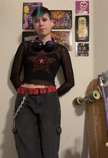 My outfit for the first day of spring semester for college #fyp #alt #viral #collegeoutfits #trendingsong