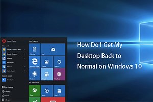 해결됨 – Windows 10에서 데스크탑을 정상으로 되돌리려면 어떻게합니까 - Minitool 뉴스 센터
