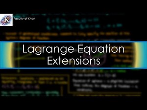 Lagrange Equations: Multiple Particles and Constraints