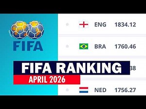 FIFA World Ranking - FIFA Ranking Latest Update Today - April 2026