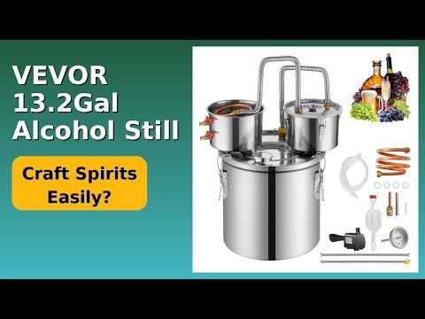 REVIEW (2025): VEVOR 13.2Gal Alcohol Still. Features.