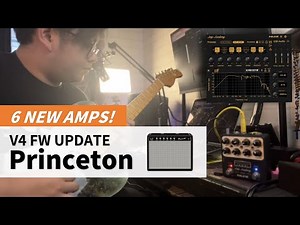 NUX Amp Academy V4 Update with 6 New Amps! | Princeton Demo