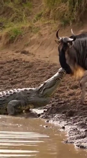 Crocodile vs. Antelope