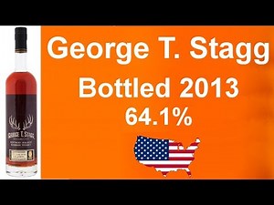 #54 - George T. Stagg Bottled 2013 with 64.1% ABV Whiskey Bourbon reviewed by WhiskyJason
