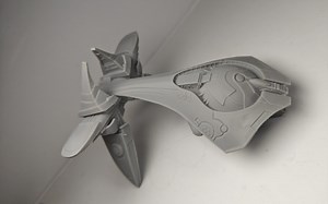 光环halo光晕 星盟 CPV SDV 魅影号 3d打印模型【战舰系列】