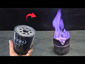 DIY Heater from oil filter! Unlimited temperature for your home!