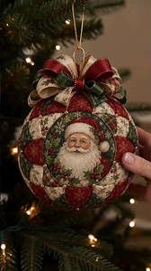 🎄 Christmas Classics Patchwork Ornament DIY Kit