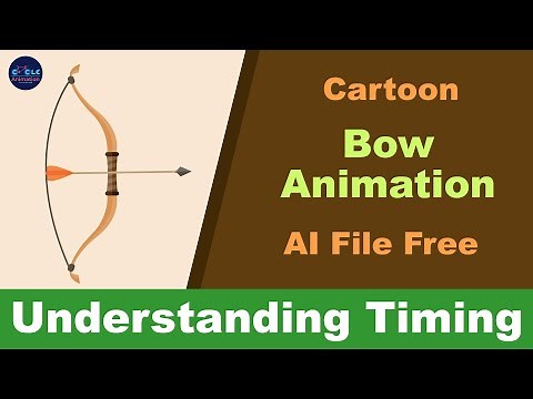 How to Animate Bow Animation using After Effects | cycleanimation