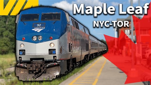 Amtrak to Canada! Business class on Maple Leaf - New York to Toronto