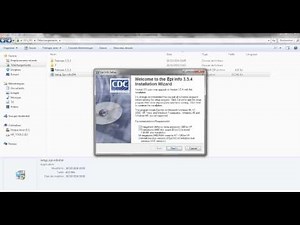 Epi Info 2000 - Installation de la version 3.5.4