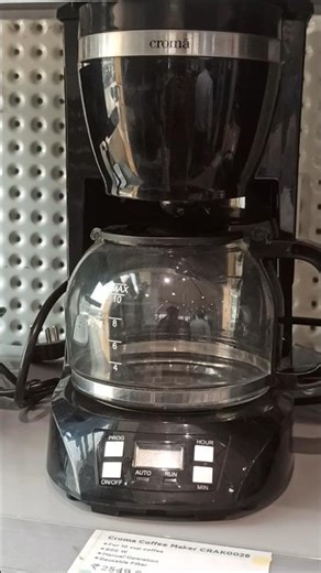 Croma coffee maker CRAK0028 900W coffee maker machine review in Hindi #coffeemachine