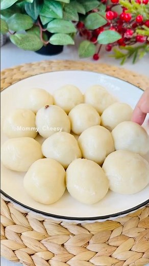 Palitaw with Chocolate Filling
