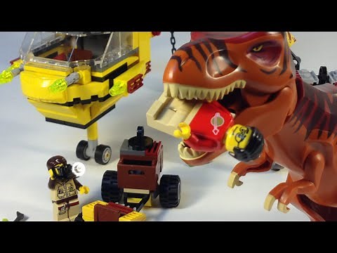 LEGO DINO 5886 T-Rex Hunter 2012 set review Tyrannosaurus Rex Dinosaur