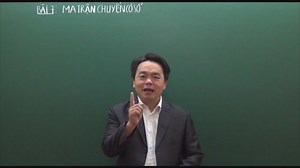 Bài 07. Ma trận chuyển cơ sở
