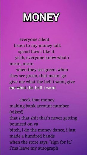 MONEY (Lyrics) | LISA 🔥💸#blackpink lisa song, #kpop lyrics, #lisa lyrics video , #money song lyrics