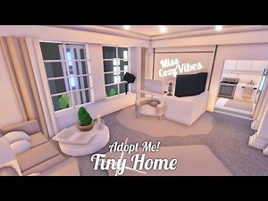 Adopt Me! Tiny Home - Influencer City Studio - Tour and Speed Build - Roblox