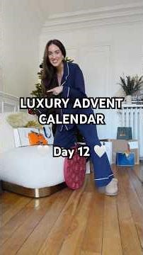 Day 12/25 UNBOXING MY SURPRISE LUXURY ADVENT CALENDAR | Pia #piaadventcal #unboxing #parisvlogger
