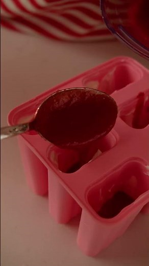 Erdbeer Cheesecake Eis am Stiel selber machen! 🍓🍦