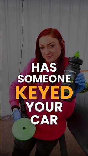How to remove a keyed car scratch - sanding and polishing paint correction