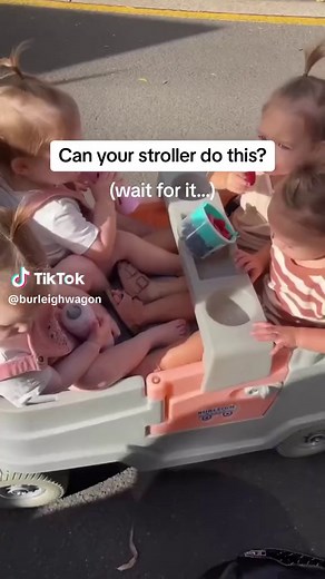 Stroller Wagon: Waterplay Table, Cooler, and Seating for Adults