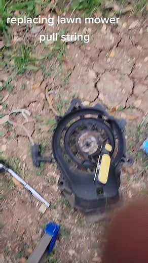 Replacing Lawn Mower Pull String - Step by Step Guide