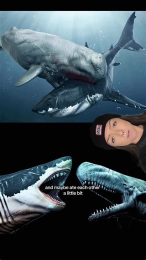 lindsay nikole on Instagram: "gargantuan snack #megalodon #prehistoric #extinctanimals Paleoart: Balázs Petheő Herschel Hoffmeyer Charlène Letenneur Prehistoric Wildlife Alberto Gennari"