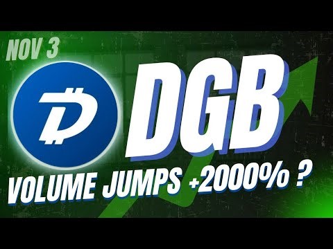 DGB 2000% Volume Spike? Digibyte ( DGB ) price prediction | DGB Coin Nov 3, 2025