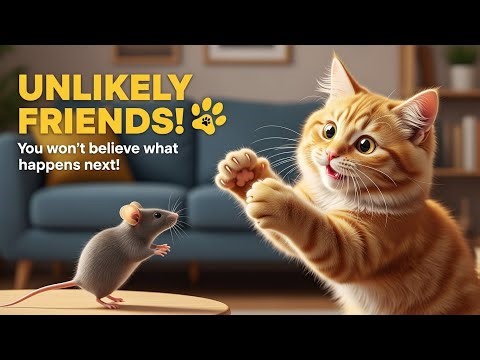 Cat and Mouse Adventure | Funny Chase & Cute Animal Story