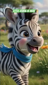 🦓 Zebra Song for Kids | Black & White Stripes | Animal Nursery Rhyme | BooNemo