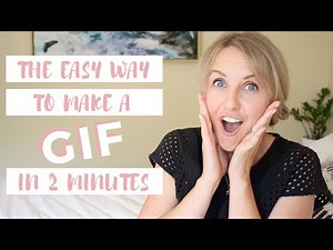 TUTORIAL 🤓How To Make A GIF on EZGIF 👉🏼 Video To GIF Made Easy!