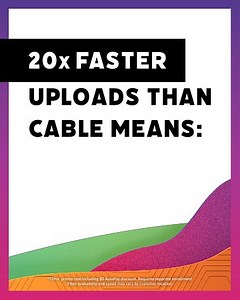 3K views · 175 reactions | 20x faster uploads than cable means better internet. Switch to Kinetic today and get our best offer ever. | Kinetic Internet | Facebook