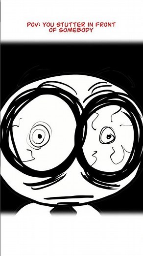 Stuttering 😅 (Animation Meme) Anim: IG @ ZA1NT1 #shorts