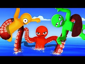 Stickman Tentacle MONSTER EATS Us ALIVE (Havocado)