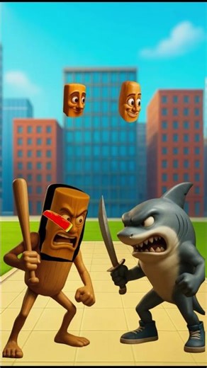 THE REAL HEAD GUESS AND golden hunter song cartoon newshorts #roblox