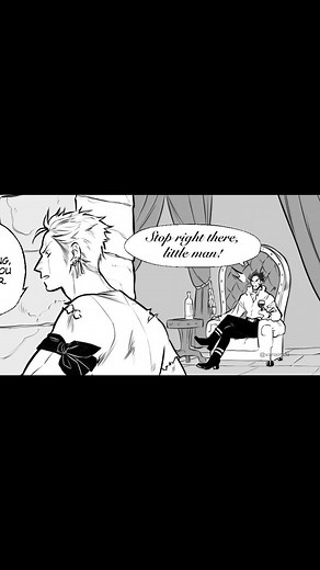 One Piece Family Comic Dub featuring Zoro, Mihawk, and Perona