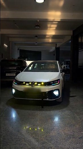 Volkswagen Virtus Headlight Upgrade | Bi-LED Dual Projectors + RGB DRLs + Micro Auxiliary Lights 🔥✨