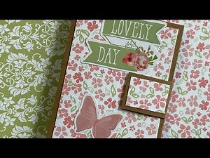 Easiest mini mini Folio Tutorial. You won’t believe how easy this is to make!