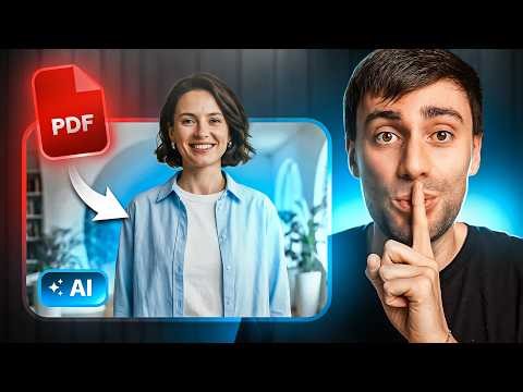 How to Convert PDF to Video with AI in 7 Minutes