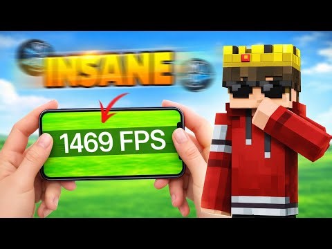 Insane fps boost texture pack in Mojolauncher(1469 fps)